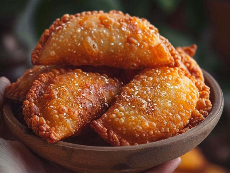 Receita de Pastel Frito Crocante
