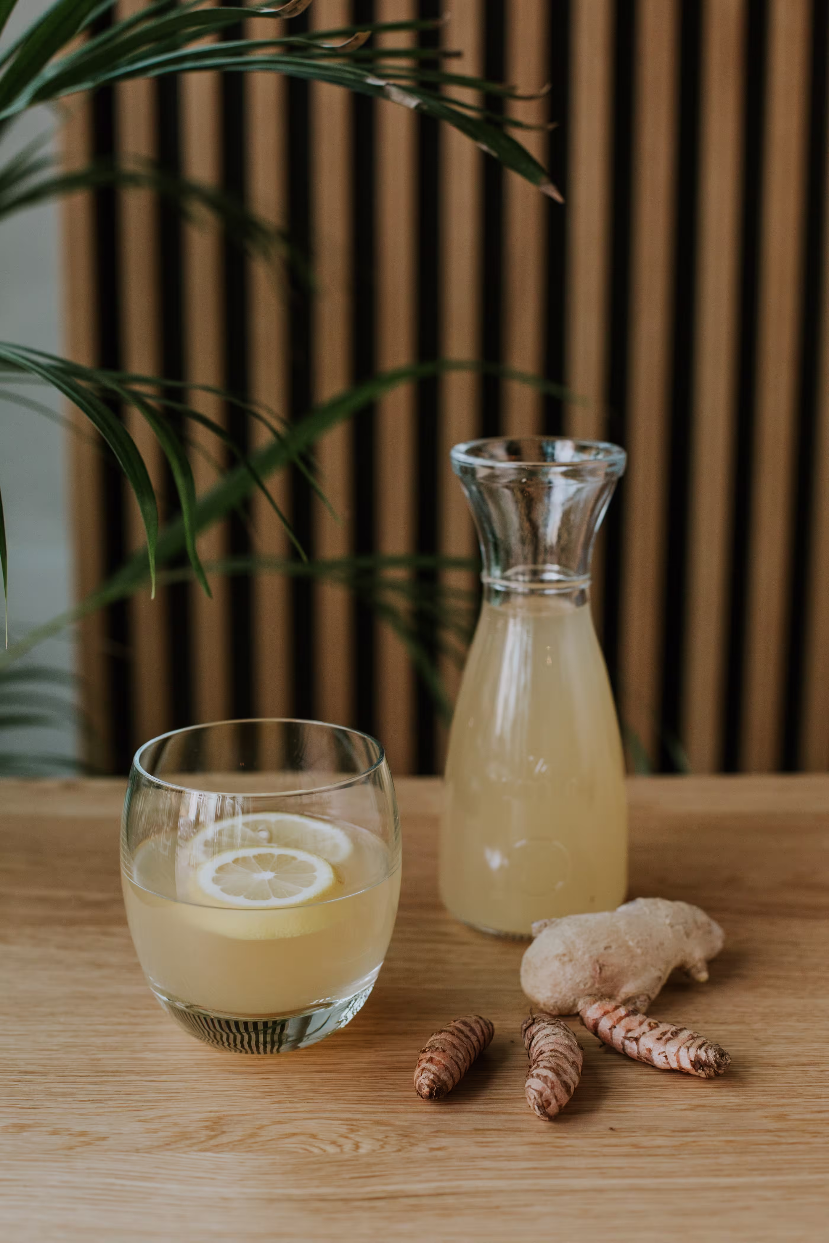 Suco verde de gengibre